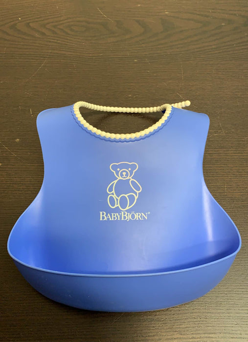 Shop BabyBjorn Bib, Blue at GoodBuy Gear