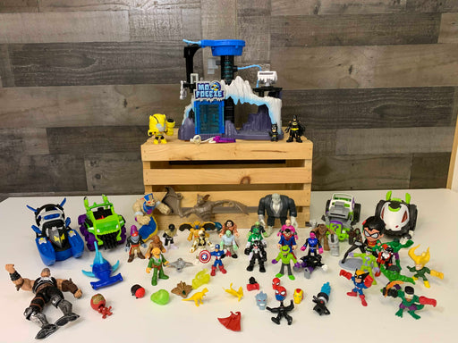 secondhand BUNDLE Imaginext DC Super Friends Set