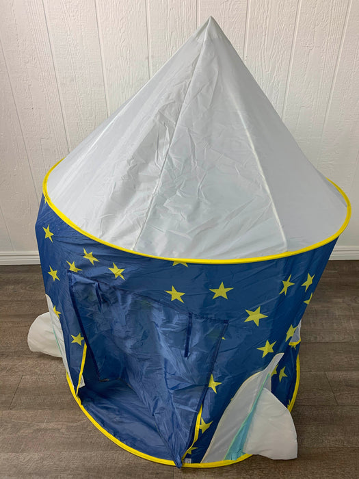 used Kiddzery Rocket Ship Play Tent