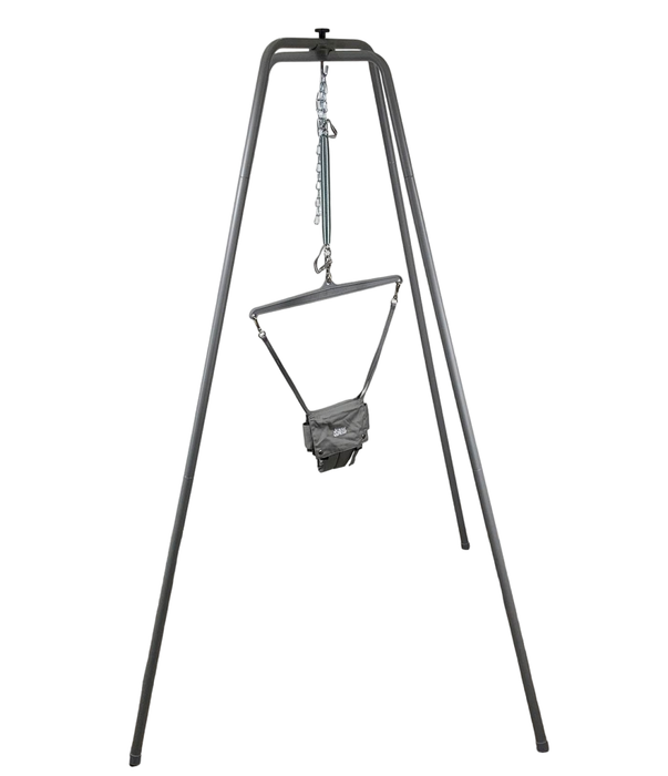 Shop Jolly Jumper Baby Jumper With Super Stand, Gray at GoodBuy Gear