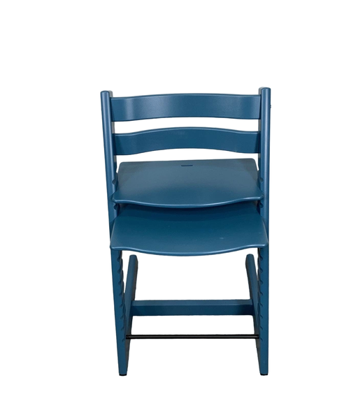 used Stokke Tripp Trapp Chair, Fjord Blue