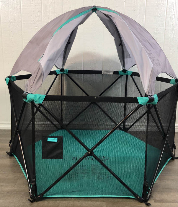 Shop Summer Infant Pop 'N Play Portable Playard With Canopy at GoodBuy Gear