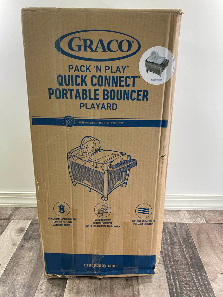 Graco pack and play quick connect portable outlet bouncer