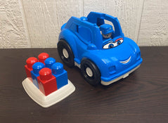 secondhand Mega Bloks Peter Police Car Set