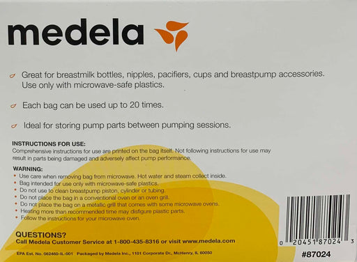 secondhand Medela Quick Clean Micro Steam Bags