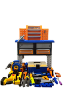 used American Plastic Toys Deluxe Work Bench