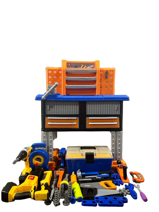 used American Plastic Toys Deluxe Work Bench