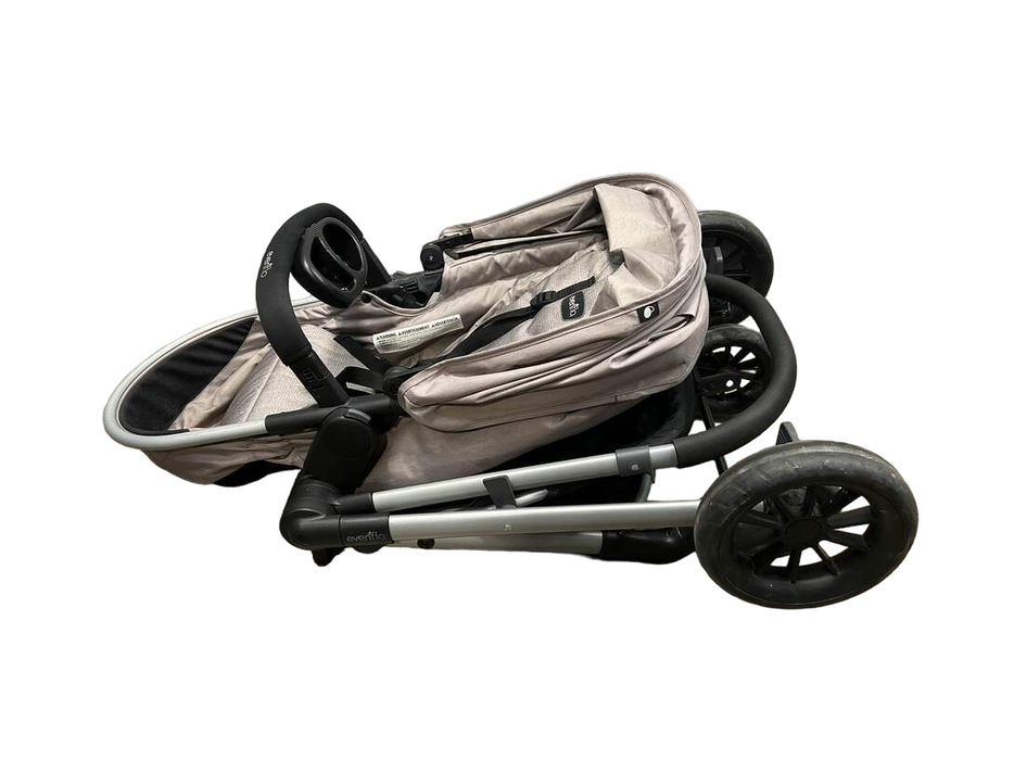 secondhand Evenflo Pivot Modular Stroller, 2019, Sandstone Beige