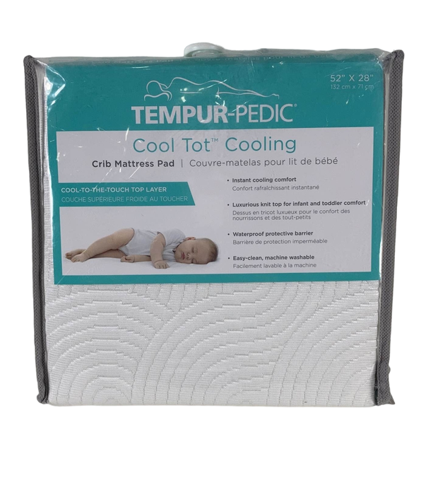 used Tempur-Pedic Cool Tot Cooling Crib Mattress Pad