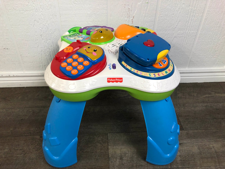 used Fisher Price Laugh & Learn Learning Table, Friends Musical Table 