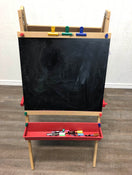 used Melissa & Doug Deluxe Standing Wooden Art Easel