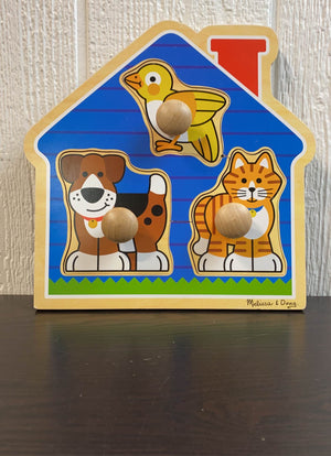 Melissa & Doug House Pets Puzzle: Jumbo Knob