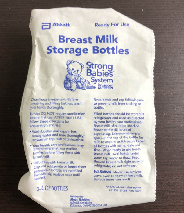 Shop Abbott CustomFeed Breastmilk Storage Bottles at GoodBuy Gear