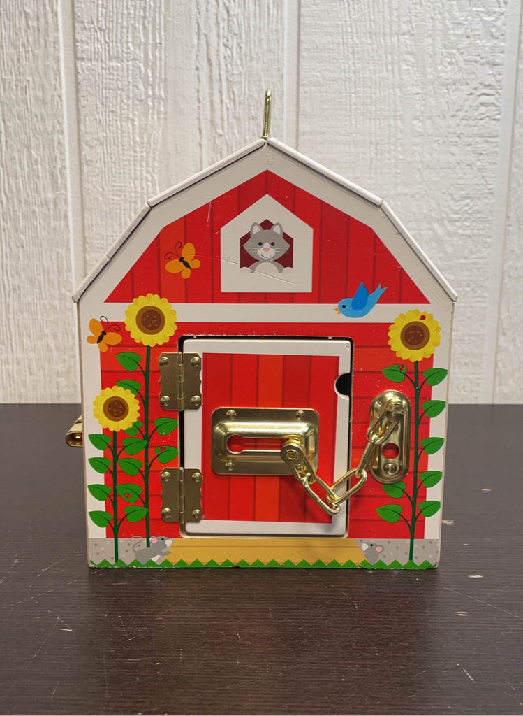 Melissa & Doug Wooden Latches Barn