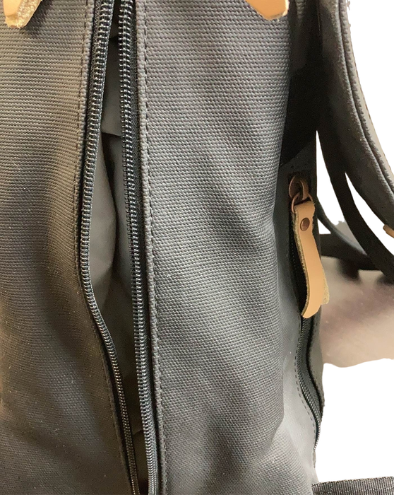 Shop Petunia Pickle Bottom Meta Backpack, Black Matte Canvas at GoodBuy Gear