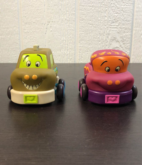 secondhand B. toys Pull Back Toddler Cars Wheeee-ls!