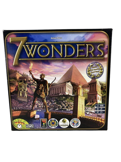 used Repos 7 Wonders Board Game