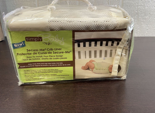 used Nojo Simply Baby Secure Me Crib Liner