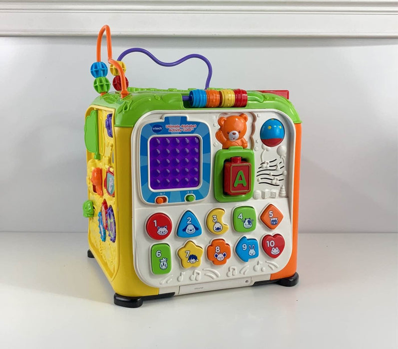 used VTech Ultimate Alphabet Activity Cube