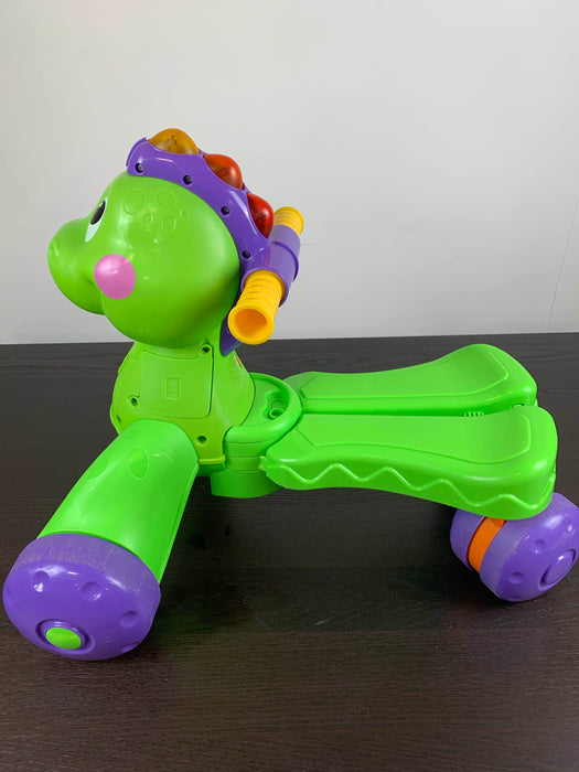 secondhand Fisher Price Go Baby Go! Stride To Ride Dino