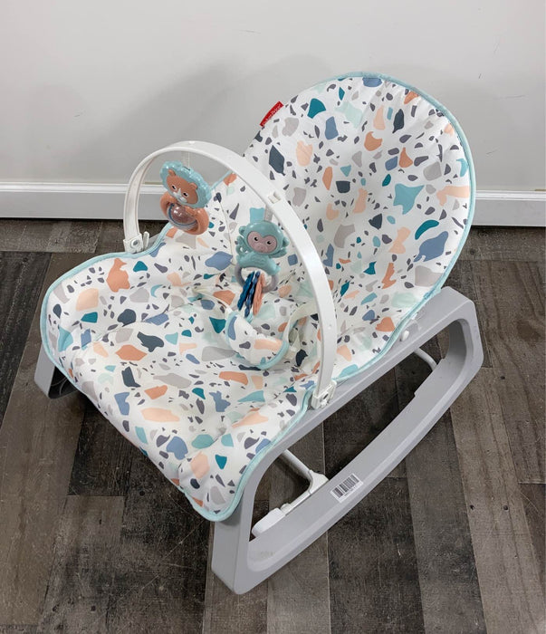 used Fisher Price Deluxe Infant To Toddler Rocker