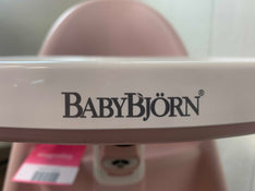 Shop Baby Bjorn High Chair, Powder Pink/Grey at GoodBuy Gear