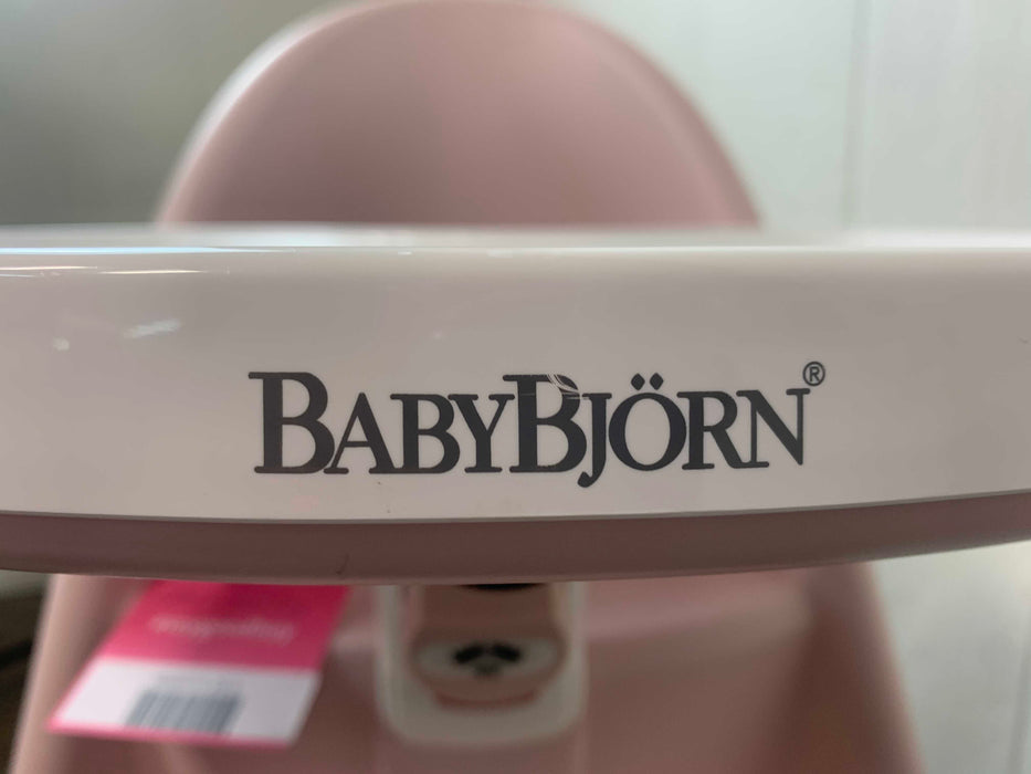 Shop Baby Bjorn High Chair, Powder Pink/Grey at GoodBuy Gear