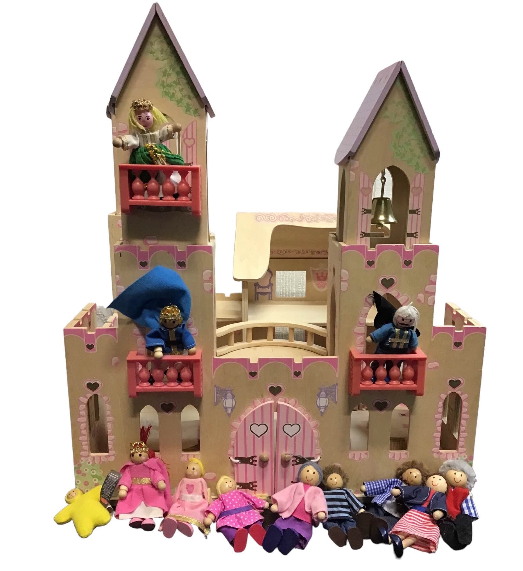 Kidkraft princess castle best sale dollhouse