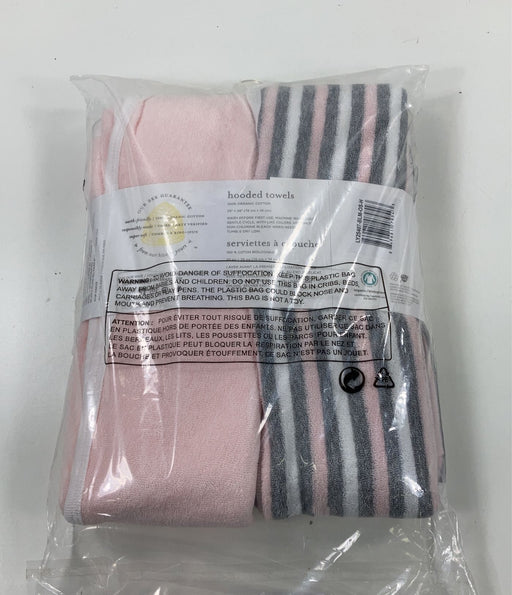 secondhand Burt's Bees Baby Hooded Bath Towels 2 Pack