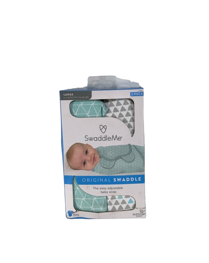 summer infant swaddle large SwaddleMe Original Swaddle Wrap, 2 Pack, Large