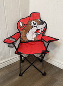 secondhand Buc-ees Kids Folding Lawn Chair