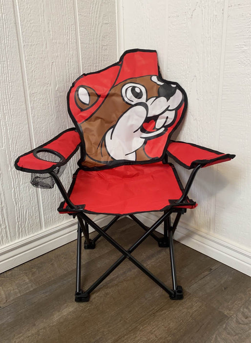 secondhand Buc-ees Kids Folding Lawn Chair