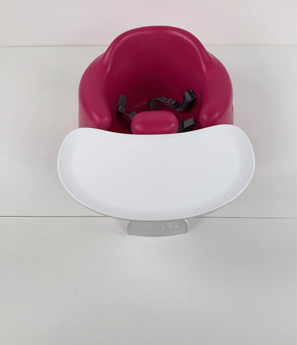 secondhand Bumbo Floor Seat With Play Tray, Pink