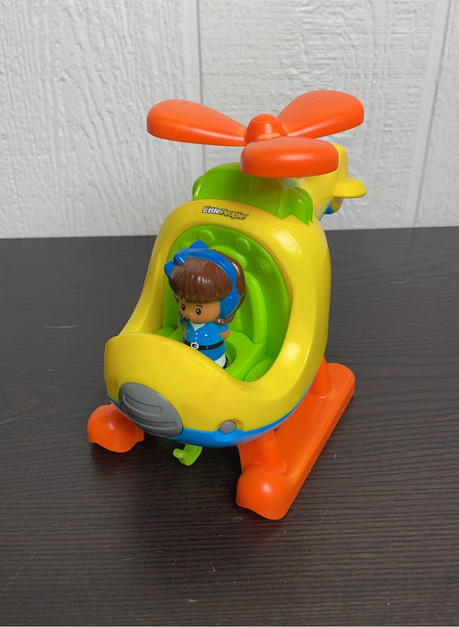 used Fisher Price Little People Spin 'n Fly Helicopter