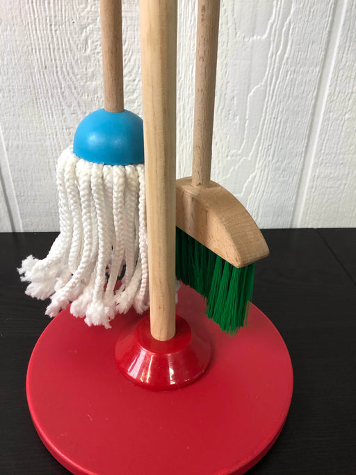 secondhand Melissa & Doug Let's Play House! Dust, Sweep & Mop