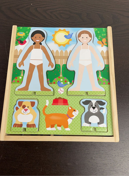 Melissa & Doug Magnetic Dolls, Occupations