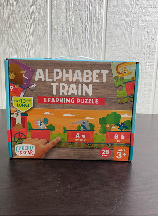 used Chuckle And Roar Alphabet Train Puzzle