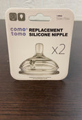 Shop Comotomo Replacement Nipple 2 pack, Slow Flow at GoodBuy Gear