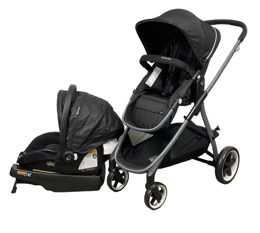 used Evenflo Gold Shyft Travel System Stroller With Securemax Infant Car Seat, 2023, Onyx Black