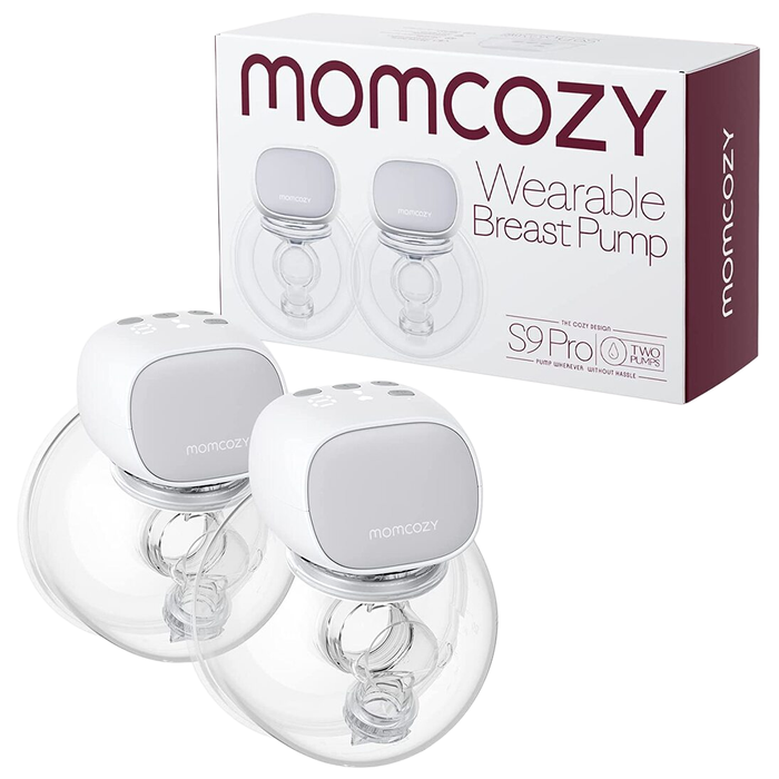 Momcozy S9 Pro Wearable Double Breast Pump, Gray