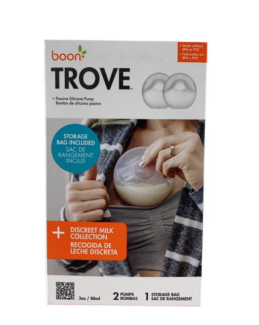 used Boon Trove Silicone Breast Milk Collector, 2PK