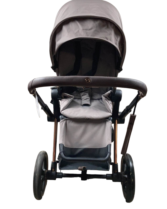 used Cybex PRIAM Stroller, Rosegold, Manhattan Grey, 2019