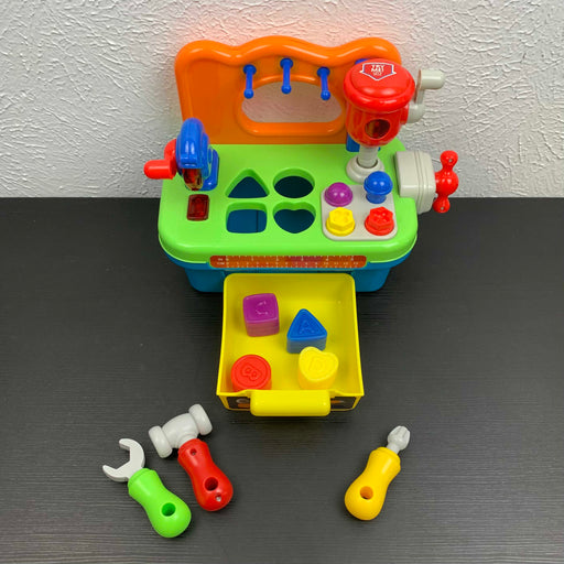 secondhand Fun Little Toys Workbench And Construction Toy Tool Kit