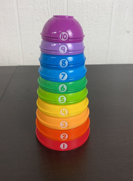 used Fisher Price Brilliant Basics Stack And Roll Cups