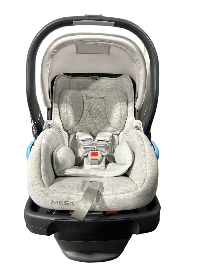 uppababy car seat white UPPAbaby MESA Infant Car Seat, 2020, Bryce (White)