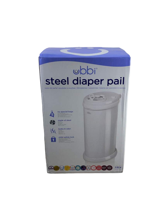 Shop Ubbi Diaper Pail, White at GoodBuy Gear