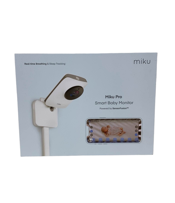 used Miku Pro Smart Baby Monitor with Wall Mount