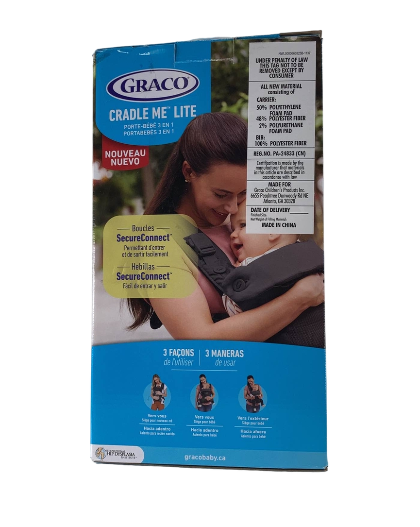 Graco Cradle Me Lite 3-in-1 Carrier, Oatmeal — GoodBuy Gear