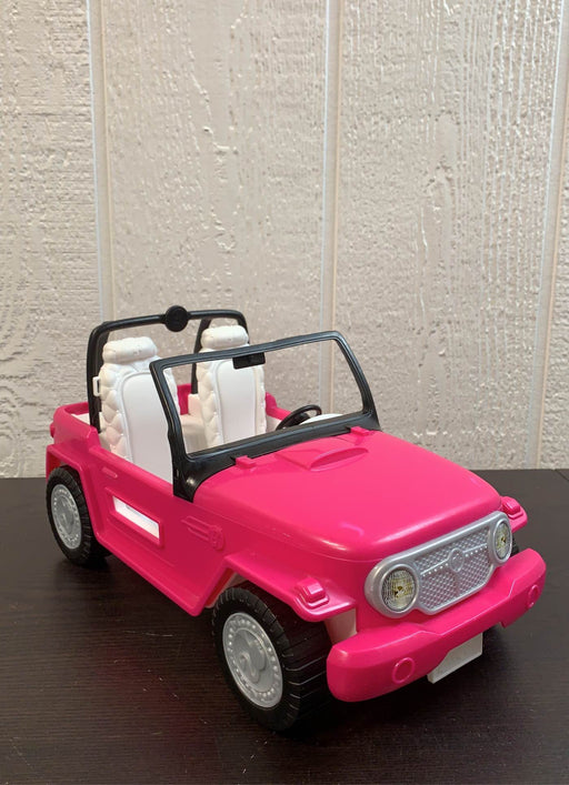 used Mattel Barbie Jeep