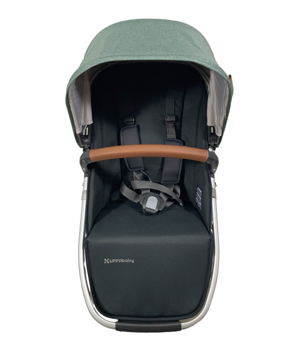 used UPPAbaby VISTA RumbleSeat V2, 2015+, 2021, Emmett (Green Melange)